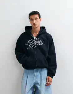 Men’s Graphic Zip-Up Hoodie